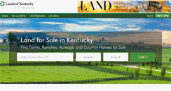 Desktop Screenshot of landsofkentucky.com